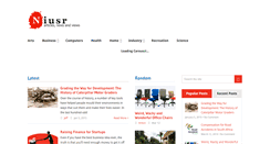 Desktop Screenshot of niusr.org